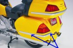 chrome molding saddlebag