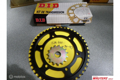 Tandwielset  Yamaha FZR600 91-93