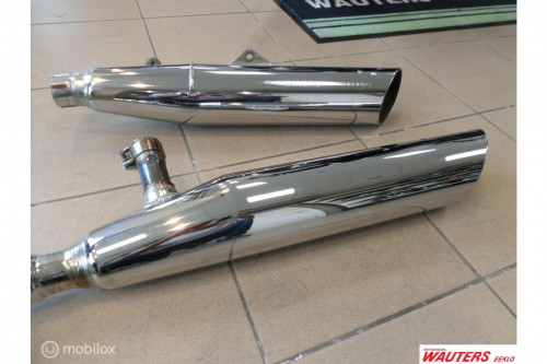 Uitlaatdempers vs1400 intruder