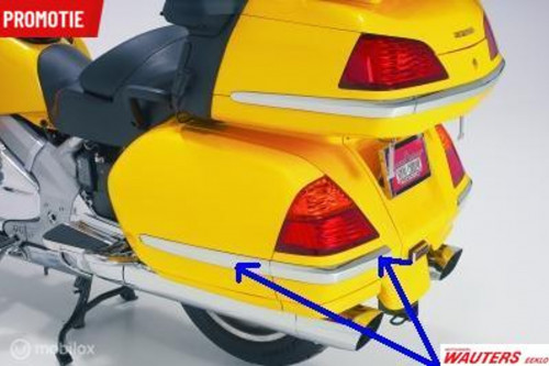 CHROME LATJES ZIJKOFFERS GOLDWING 1800