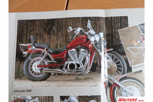 chroom deksel remschijf intruder 800